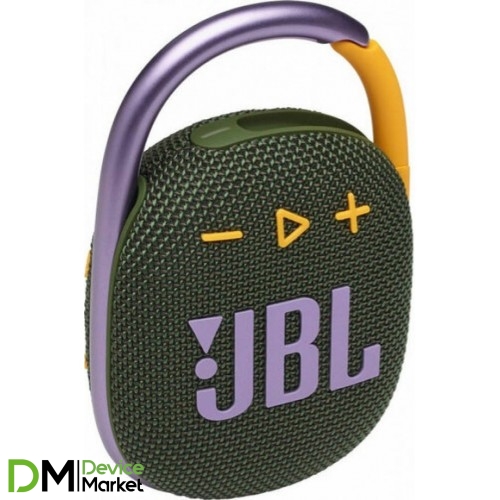 Колонка JBL Clip 4 Green (JBLCLIP4GRN)