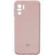Silicone Cover Full Camera для Xiaomi Redmi Note 10/10s/Poco M5s Pink Sand
