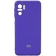 Silicone Cover Full Camera для Xiaomi Redmi Note 10/10s/Poco M5s Purple