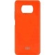 Silicone Case для Xiaomi Poco X3/X3 Pro Neon Orange