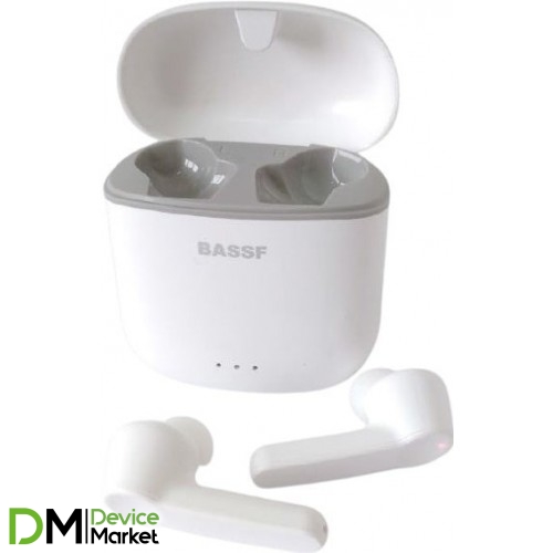 Bluetooth-гарнітура Bassf FlyBuds VR-510 White