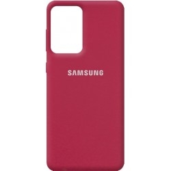 Silicone Case для Samsung A52 A525 Rose Red