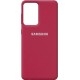 Silicone Case для Samsung A52 A525 Rose Red