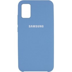 Silicone Case для Samsung A51 Denim Blue
