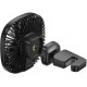 Вентилятор автомобільний Baseus CXZR-01 Natural Wind Magnetic Rear Seat Fan Black - Фото 5