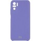 Silicone Cover Full Camera для Xiaomi Redmi Note 10/10s/Poco M5s Elegant Purple