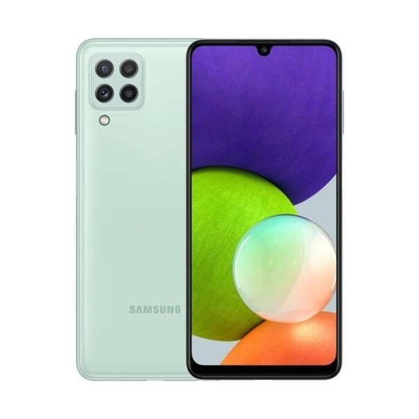 Смартфон Samsung Galaxy A22 4/64 Light Green (SM-A225FLGDSEK) UA (Код 