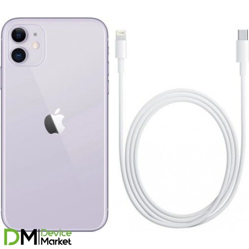 Смартфон Apple iPhone 11 128GB Purple (no adapter) UA