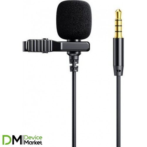 Микрофон JOYROOM JR-LM1 Lavalier Microphone 3M Black
