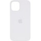 Silicone Case для iPhone 12 Pro Max White - Фото 1