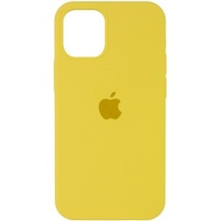 Silicone Case для iPhone 12/12 Pro Yellow