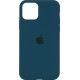 Silicone Case Full Protective для iPhone 11 Cosmos Blue