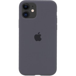 Silicone Case Full Protective для iPhone 11 Dark Gray