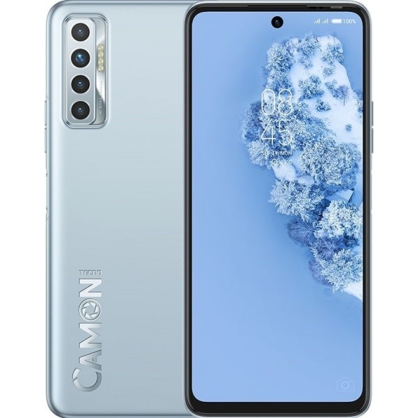 Смартфон Tecno Camon 17P (CG7n) Dual Sim Frost Silver UA (Код товара:1