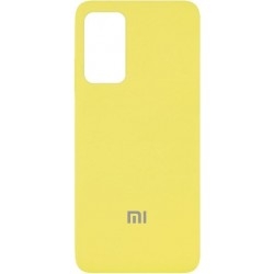 Silicone Case для Xiaomi Redmi Note 10 Pro Yellow