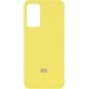 Silicone Case для Xiaomi Redmi Note 10 Pro Yellow - Фото 1