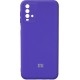 Silicone Case Full Camera для Xiaomi Redmi 9T Purple
