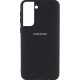 Silicone Case Full Protective для Samsung S21 Plus Black - Фото 1