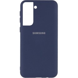 Silicone Case Full Protective для Samsung S21 Plus Midnight Blue