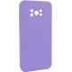 Чохол Square Full Camera для Xiaomi Poco X3/X3 Pro Purple - Фото 1