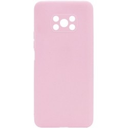 Чохол силіконовий Candy Full Camera для Xiaomi Poco X3/X3 Pro Pink Sand