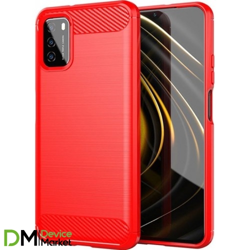 Чехол Slim Series для Xiaomi Redmi Note 10 5G/Note 11SE 5G/Poco M3 Pro Red