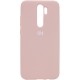Silicone Case для Xiaomi Redmi Note 8 Pro Pink Sand