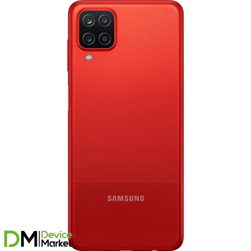 Смартфон Samsung Galaxy A12 2021 3/32Gb Red (SM-A127FZRUSEK) UA