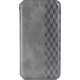 Чехол-книжка Getman Cubic для Xiaomi Mi 11 Lite/11 Lite 5G Gray - Фото 1