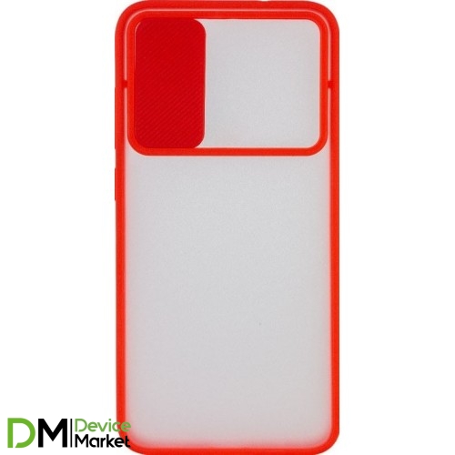 Чохол Camshield mate з шторкою для Xiaomi Poco M3 Red