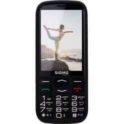 Телефон Sigma Comfort 50 Optima DS Black