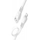 USB кабель Lightning HOCO-X40 White - Фото 2