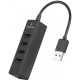 USB HUB REAL-EL HQ-154 4xUSB Black (EL123110007) - Фото 1