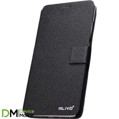 Чехол-книжка Alivo Wood для Xiaomi Redmi Note 8 Pro Black