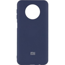 Чехол Silicone Case Full Protective для Xiaomi Redmi Note 9T Midnight Blue