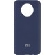 Чехол Silicone Case Full Protective для Xiaomi Redmi Note 9T Midnight Blue - Фото 1