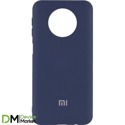 Чохол Silicone Case Full Protective для Xiaomi Redmi Note 9T Midnight Blue