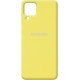 Silicone Case для Samsung A12 A125/A127/M12 M127 Yellow - Фото 1