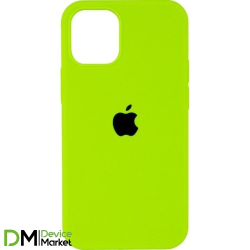 Silicone Case для iPhone 12 Pro Max Neon Green
