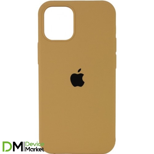 Чехол Silicone Case для iPhone 12 Pro Max Gold