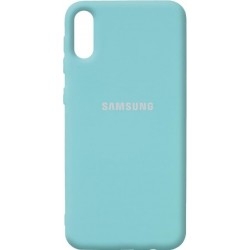 Silicone Case для Samsung A02 A022 Ice Blue