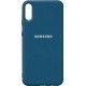 Silicone Case для Samsung A02 A022 Cosmos Blue