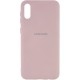 Silicone Case для Samsung A02 A022 Pink Sand