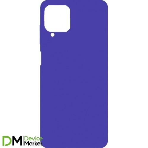 Silicone Case Full Protective для Samsung A22 4G/M32 Purple