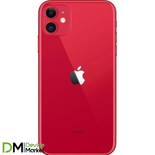 Смартфон Apple iPhone 11 64GB Product Red (no adapter) UA