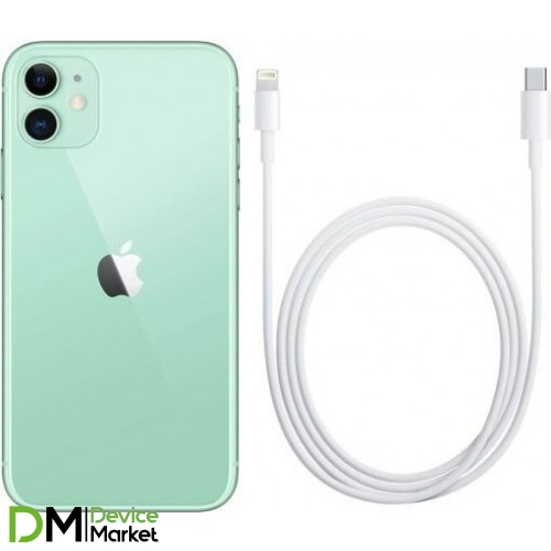 Смартфон Apple iPhone 11 128GB Green (no adapter) UA