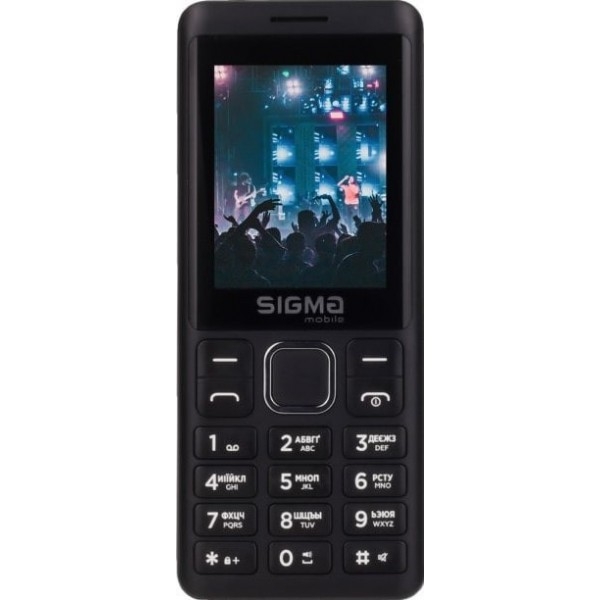 Телефон Sigma mobile X-Style 25 Tone Black (Код товара:19143)