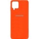 Silicone Case для Samsung A12 A125/A127/M12 M127 Neon Orange - Фото 1