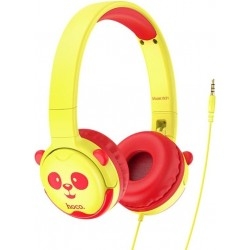 Навушники Hoco W31 Childrens Yellow/Red