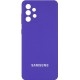 Silicone Cover Full Camera для Samsung A32 A325 Purple